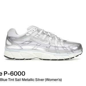 Nike P-6000 Women's Blue Tint Silver Sneakers